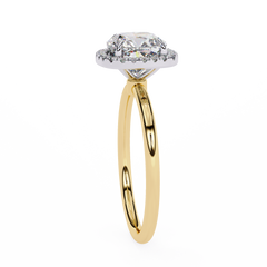 Iris Solitaire Ring