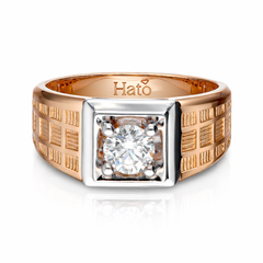 Bruce Mens Solitaire Ring