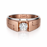 Willie Mens Solitaire Ring