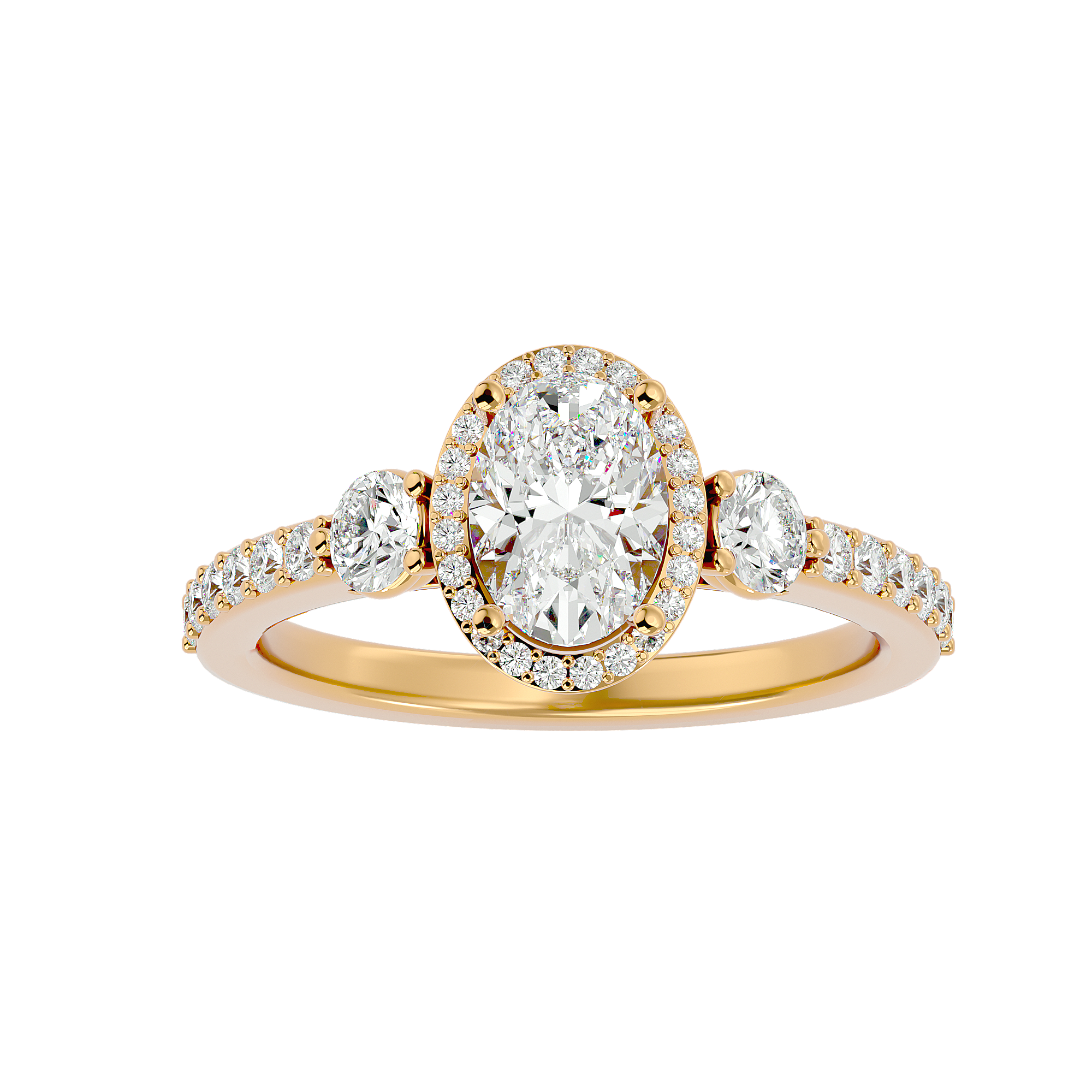 Freya Halo Ring HATO The Ring Studio Freya Halo Ring HATO The Ring Studio