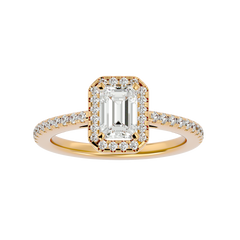 Rosa Halo Ring
