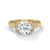 Cosmia Solitaire Ring