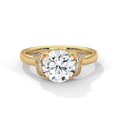 Cosmia Solitaire Ring
