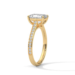 Luna Solitaire Ring