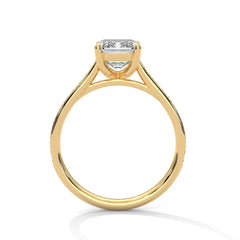 Luna Solitaire Ring