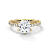 Audrey Solitaire Ring