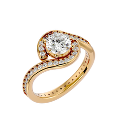 Poppy Solitaire Ring