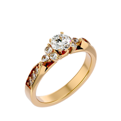 Lily Solitaire Ring