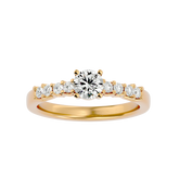 Katniss Solitaire Ring