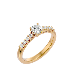 Katniss Solitaire Ring
