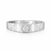 John Mens Solitaire Ring