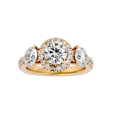 Genevieve Three Stone Ring