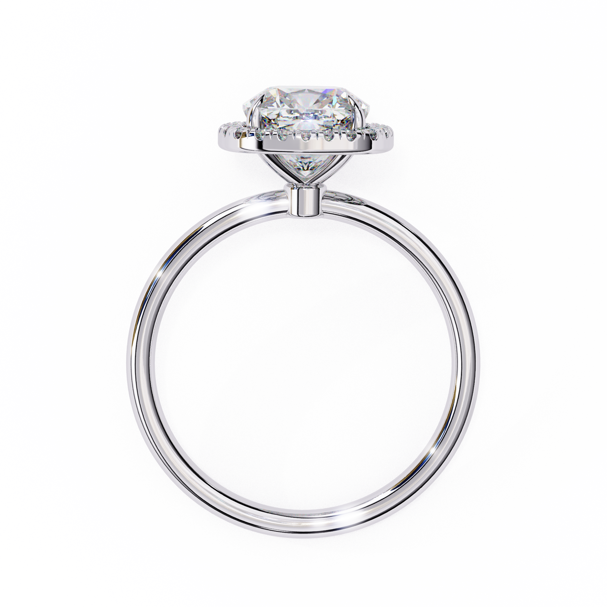 Iris Solitaire Ring
