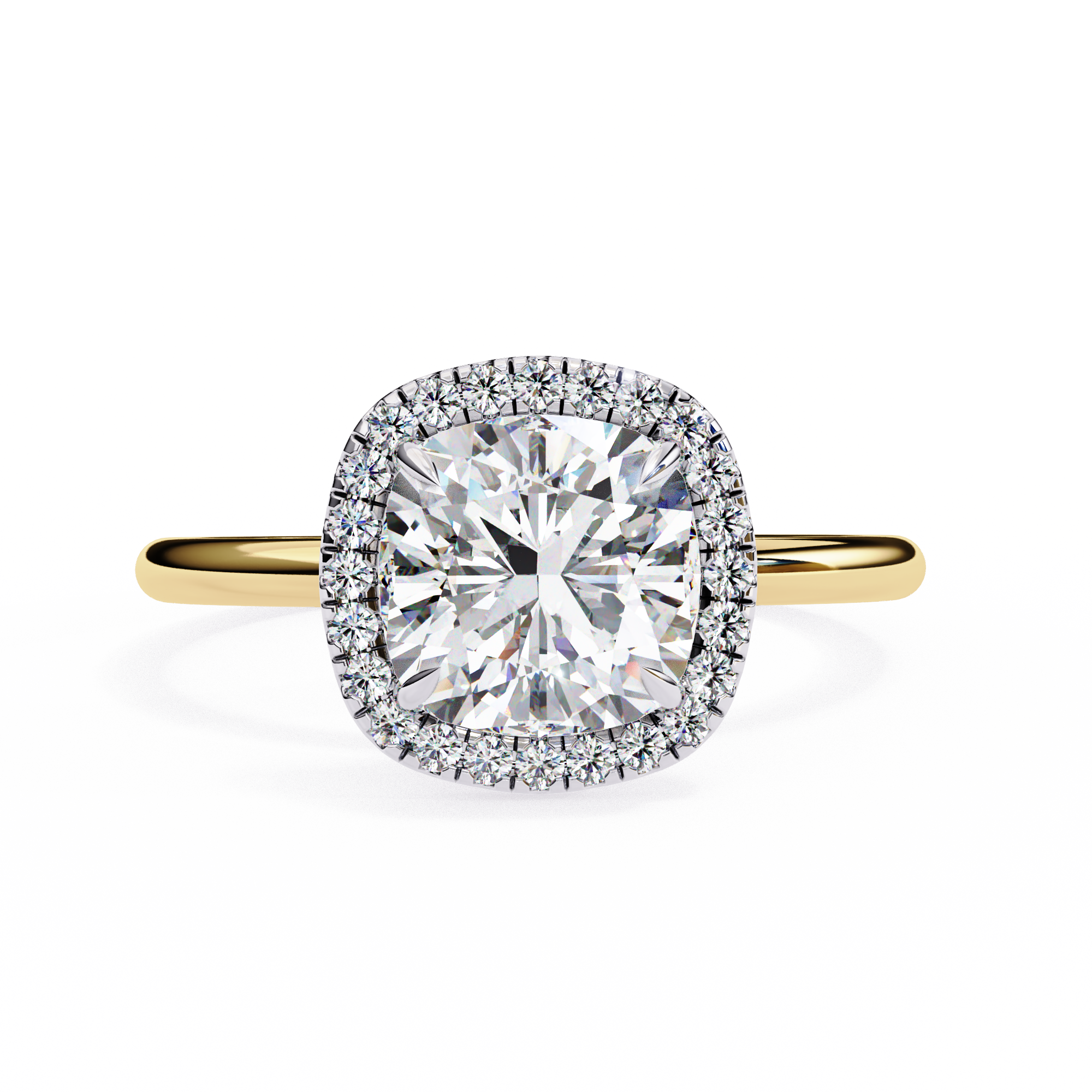 Iris Solitaire Ring
