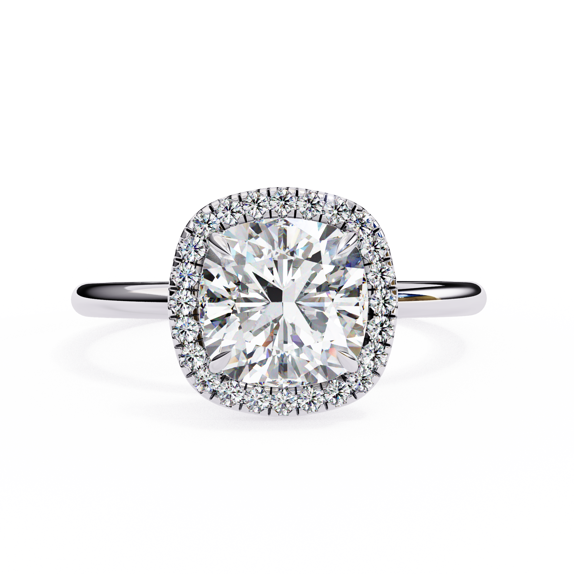 Iris Solitaire Ring