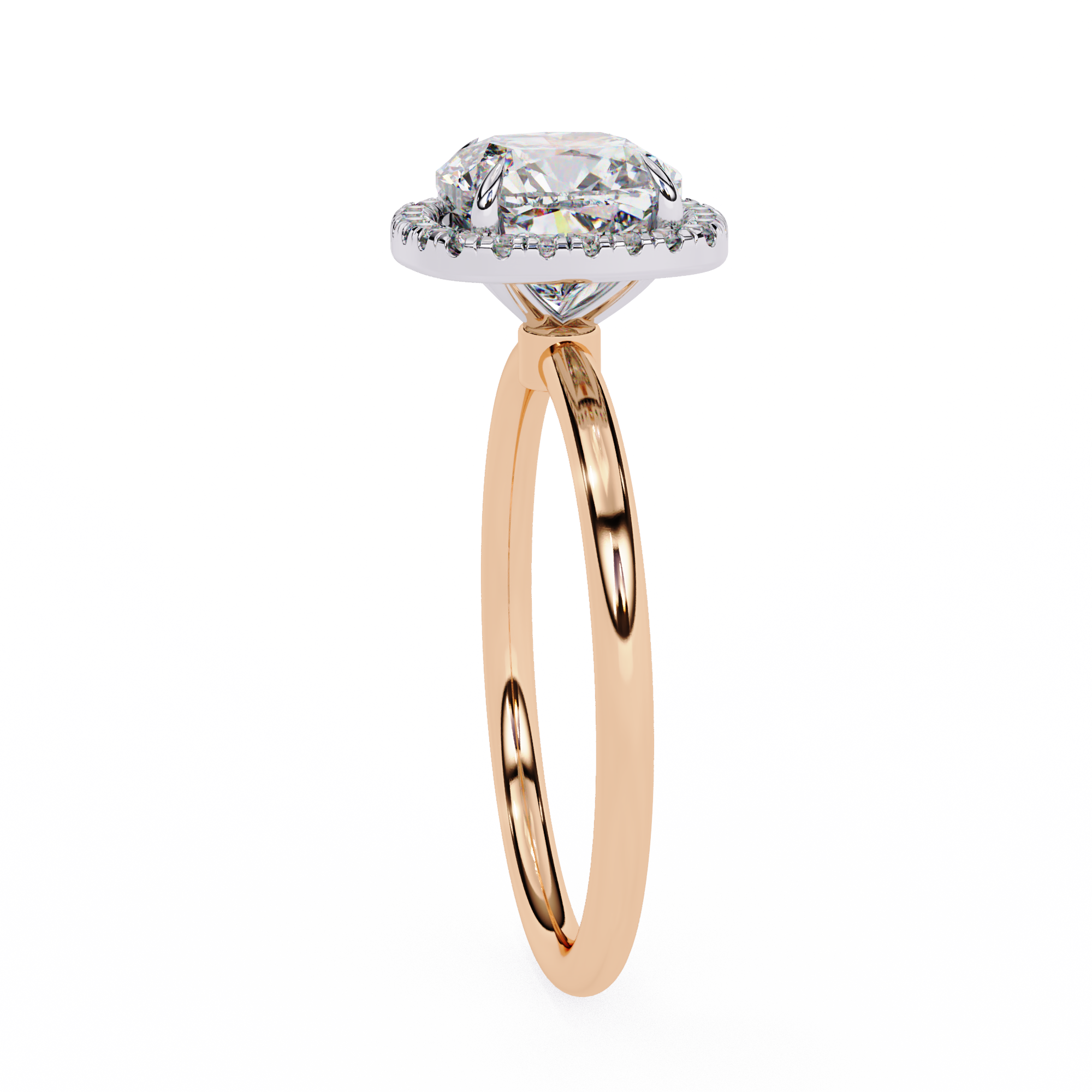 Iris Solitaire Ring