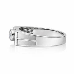 Mirela Mens solitaire Ring