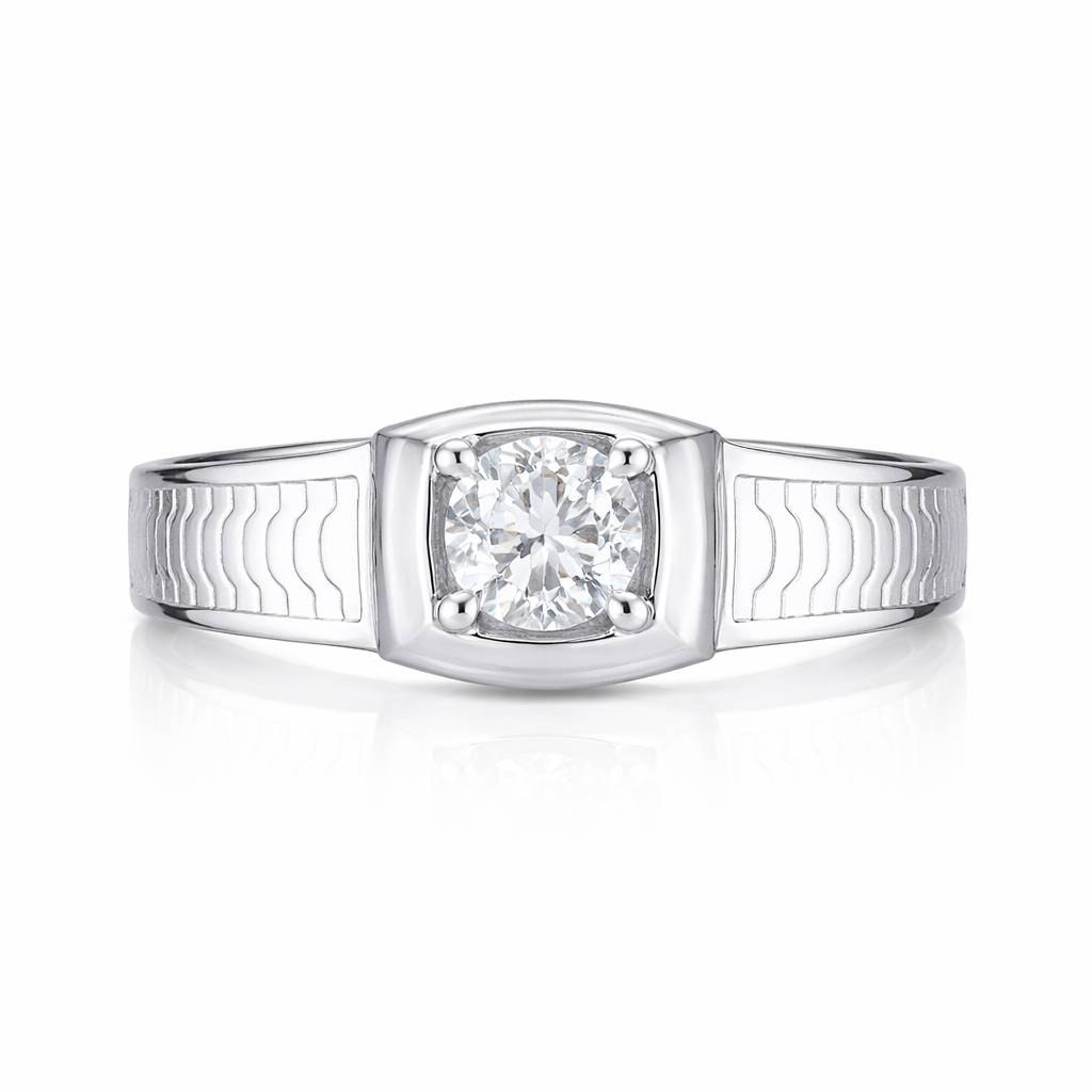 Verve Mens solitaire Ring
