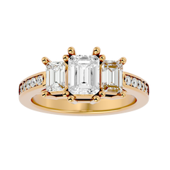 Elenora Three Stone Ring