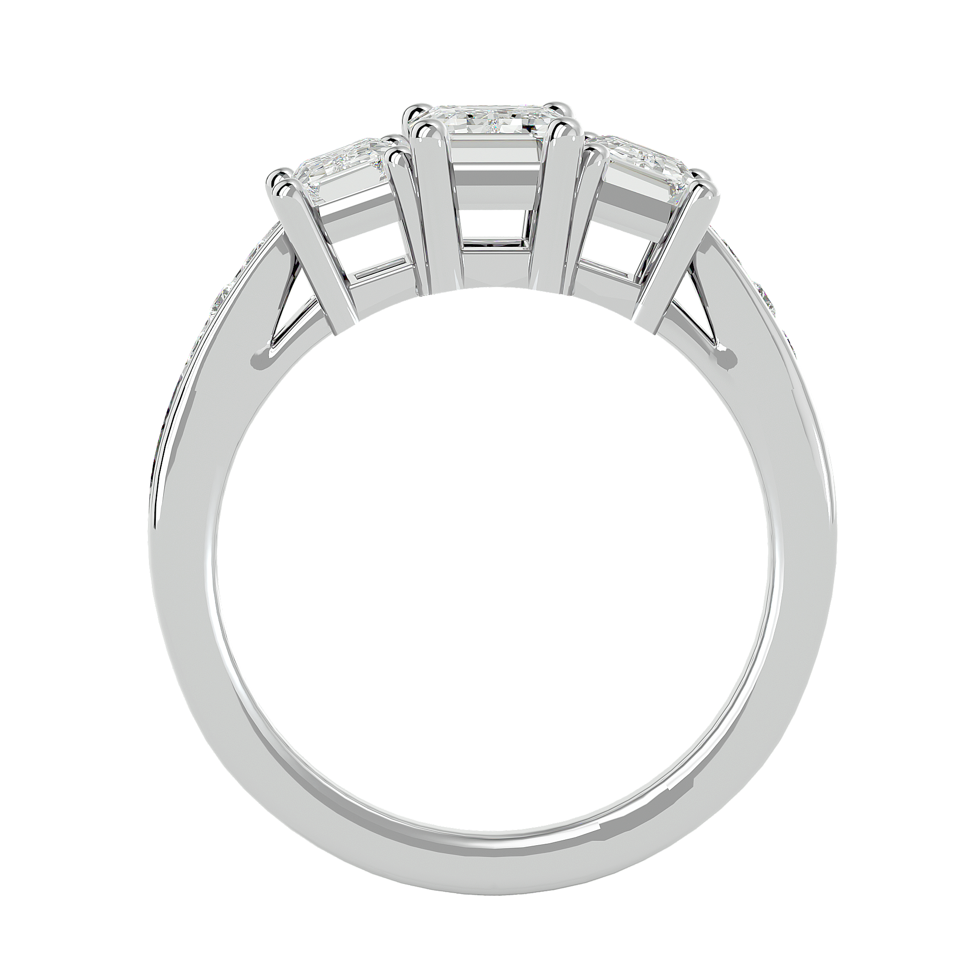 Elenora Three Stone Ring