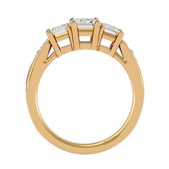 Elenora Three Stone Ring