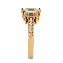 Elenora Three Stone Ring