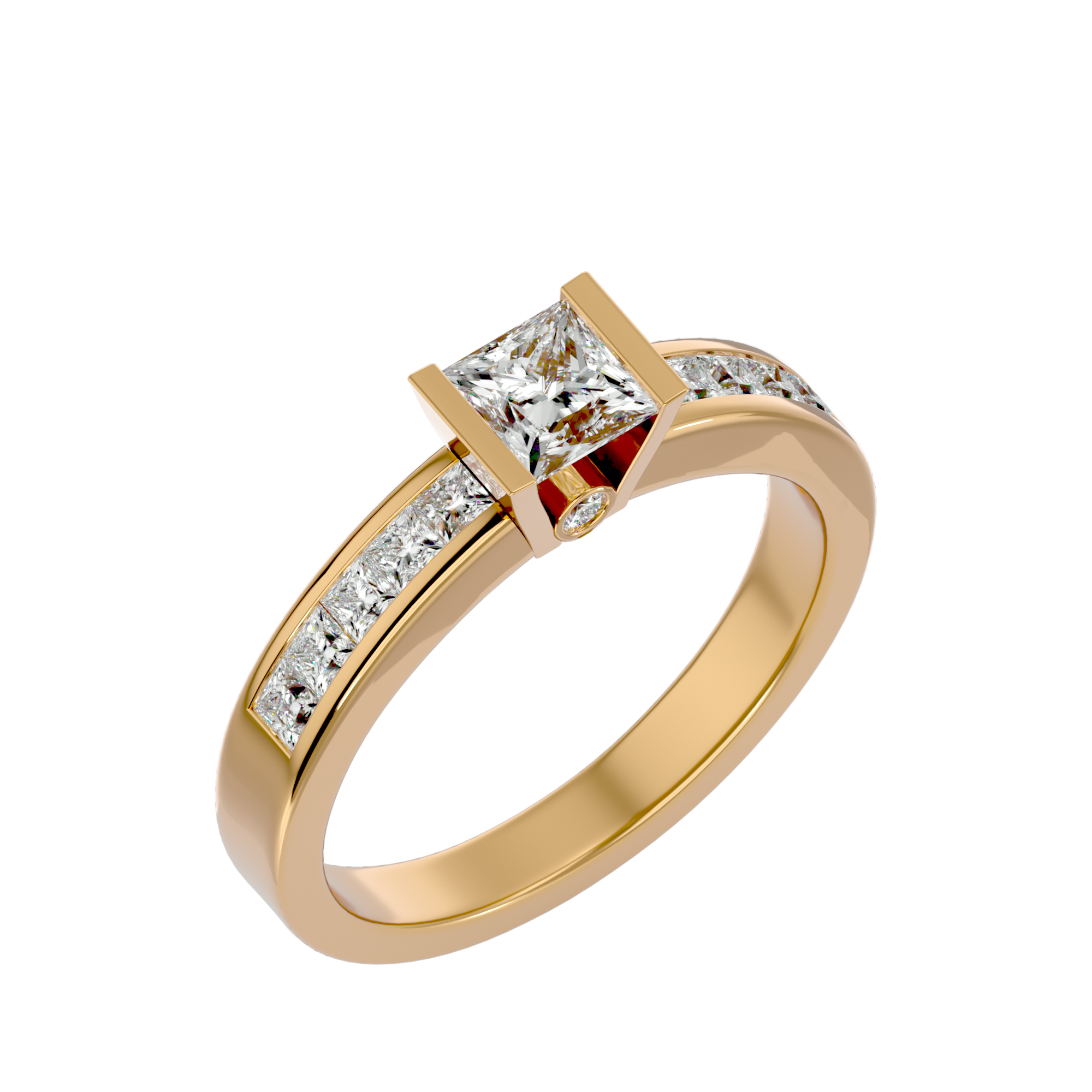 Lana Solitaire Ring