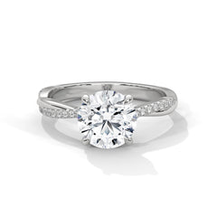 Trinity Solitaire Ring