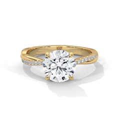 Trinity Solitaire Ring