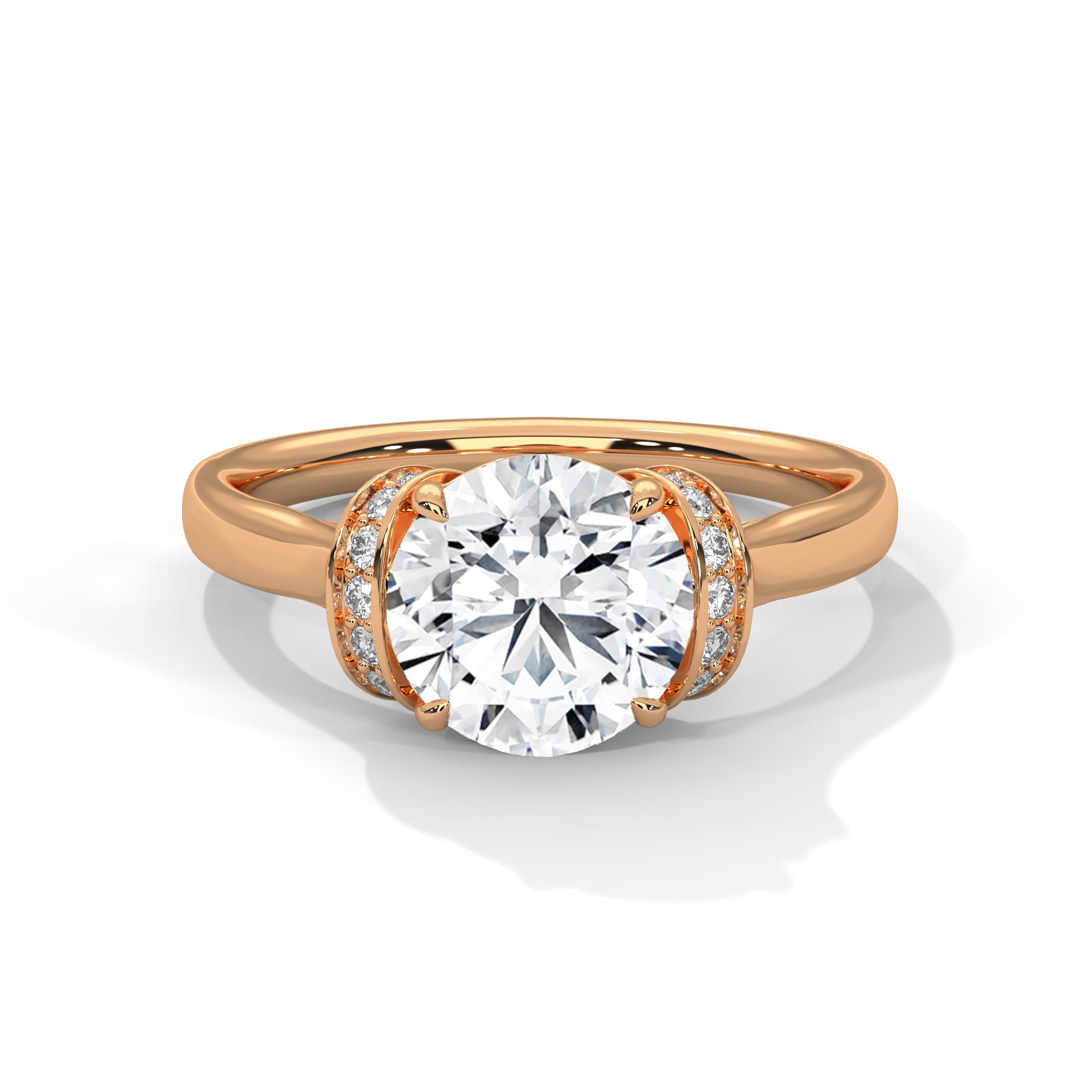 Cosmia Solitaire Ring