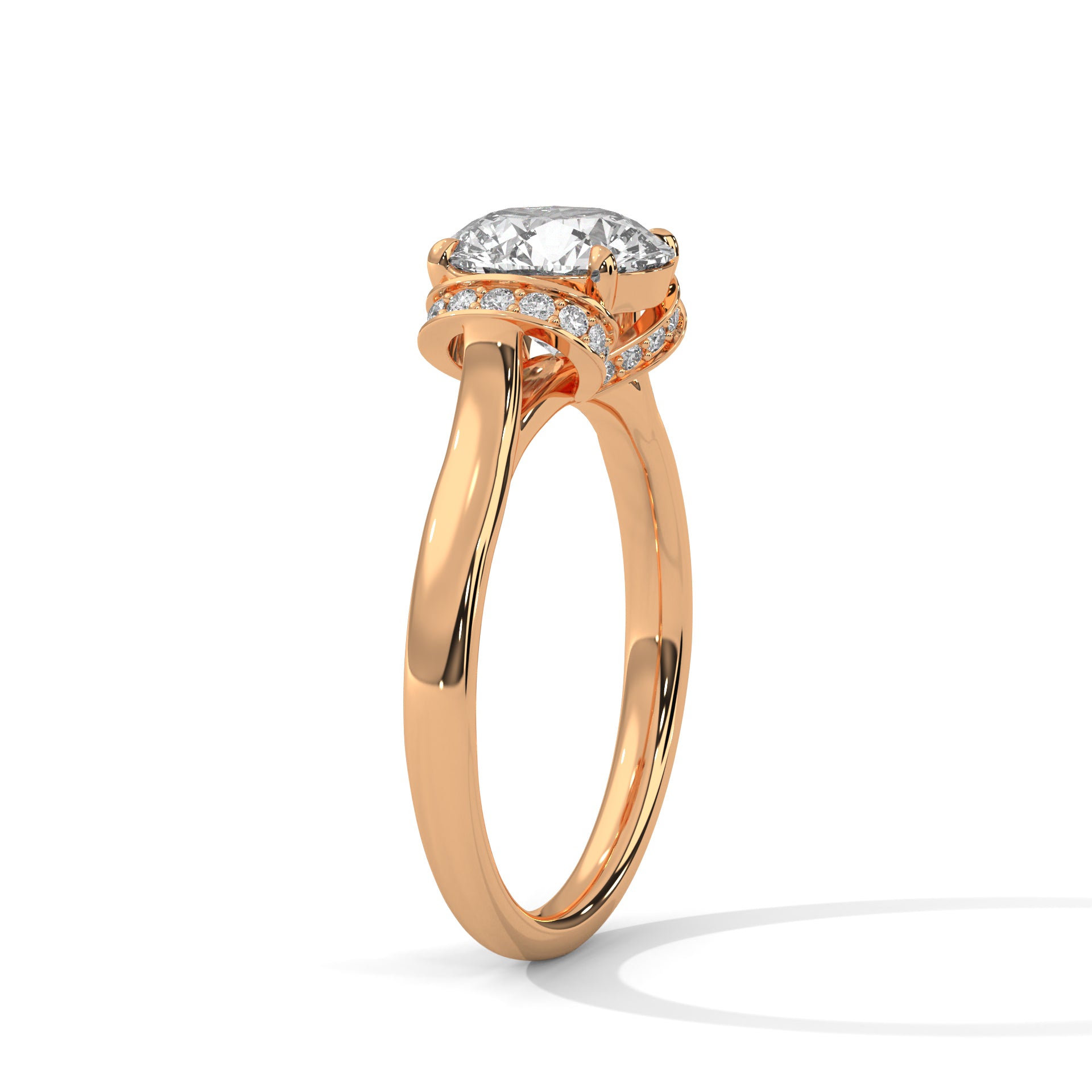 Cosmia Solitaire Ring