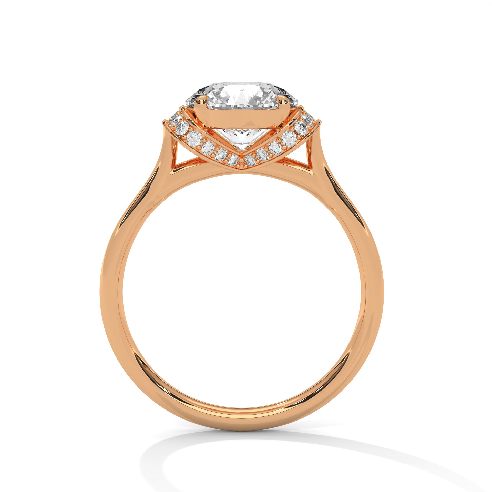 Cosmia Solitaire Ring