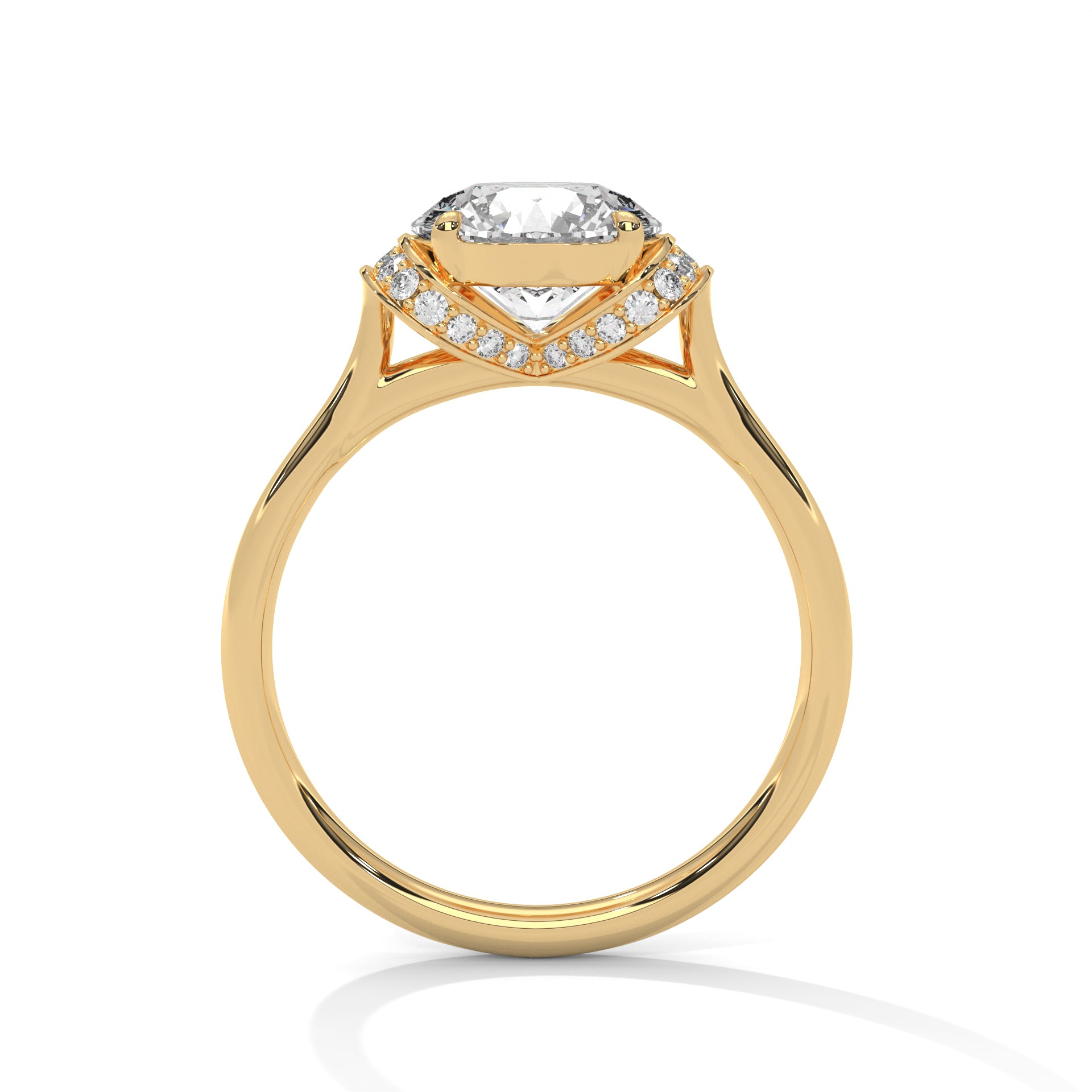 Cosmia Solitaire Ring