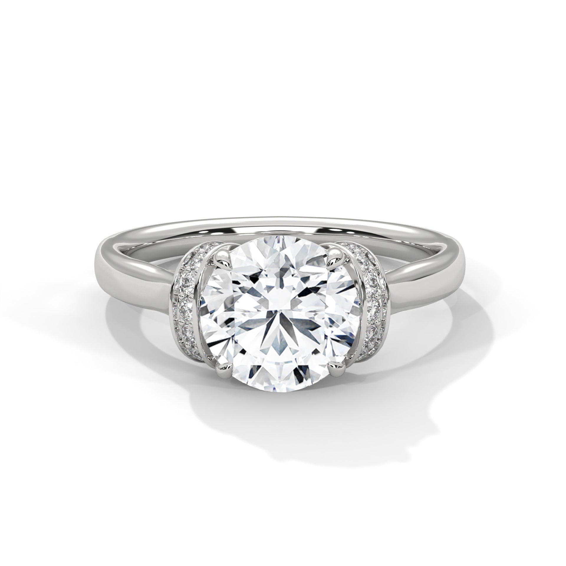 Cosmia Solitaire Ring