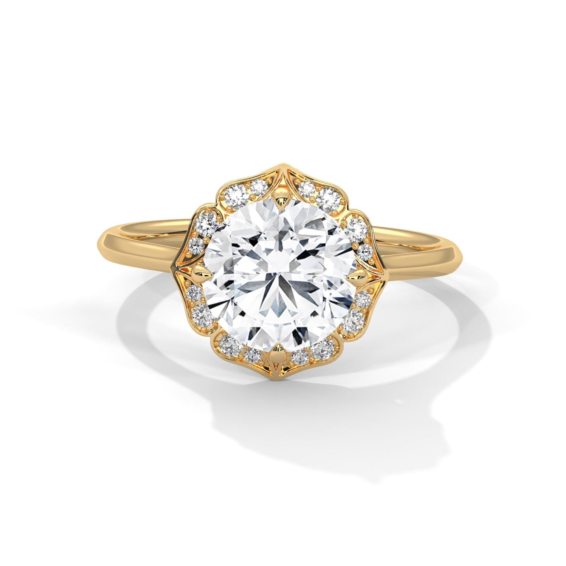 Janet Solitaire Ring