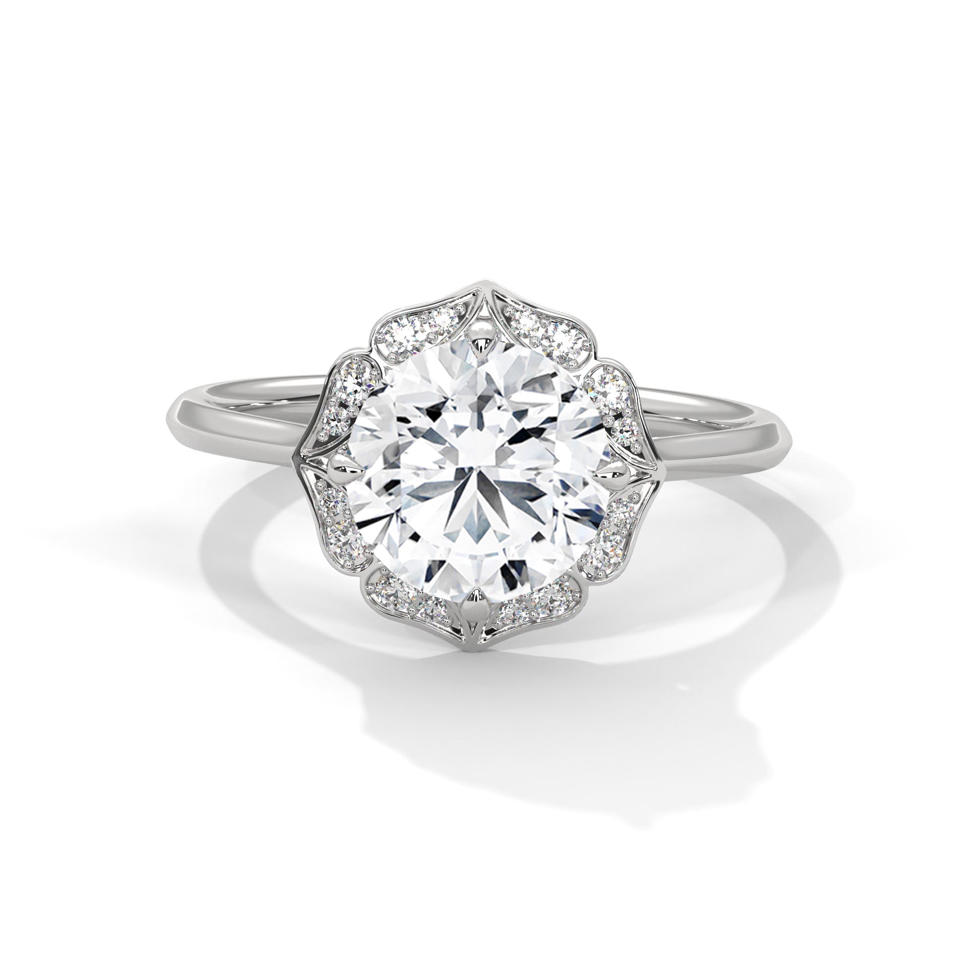 Janet Solitaire Ring