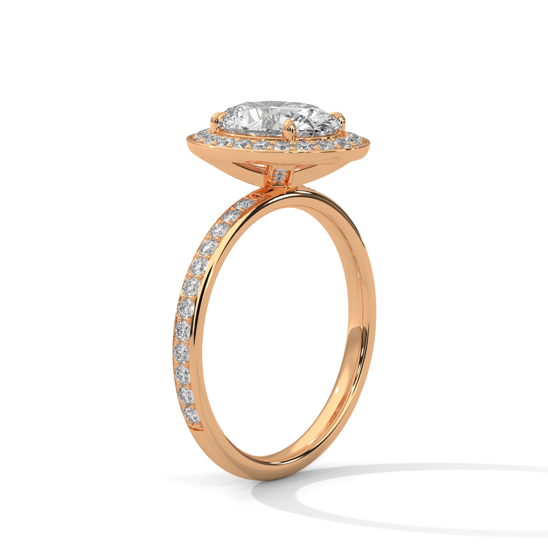 Chloe Halo  Ring