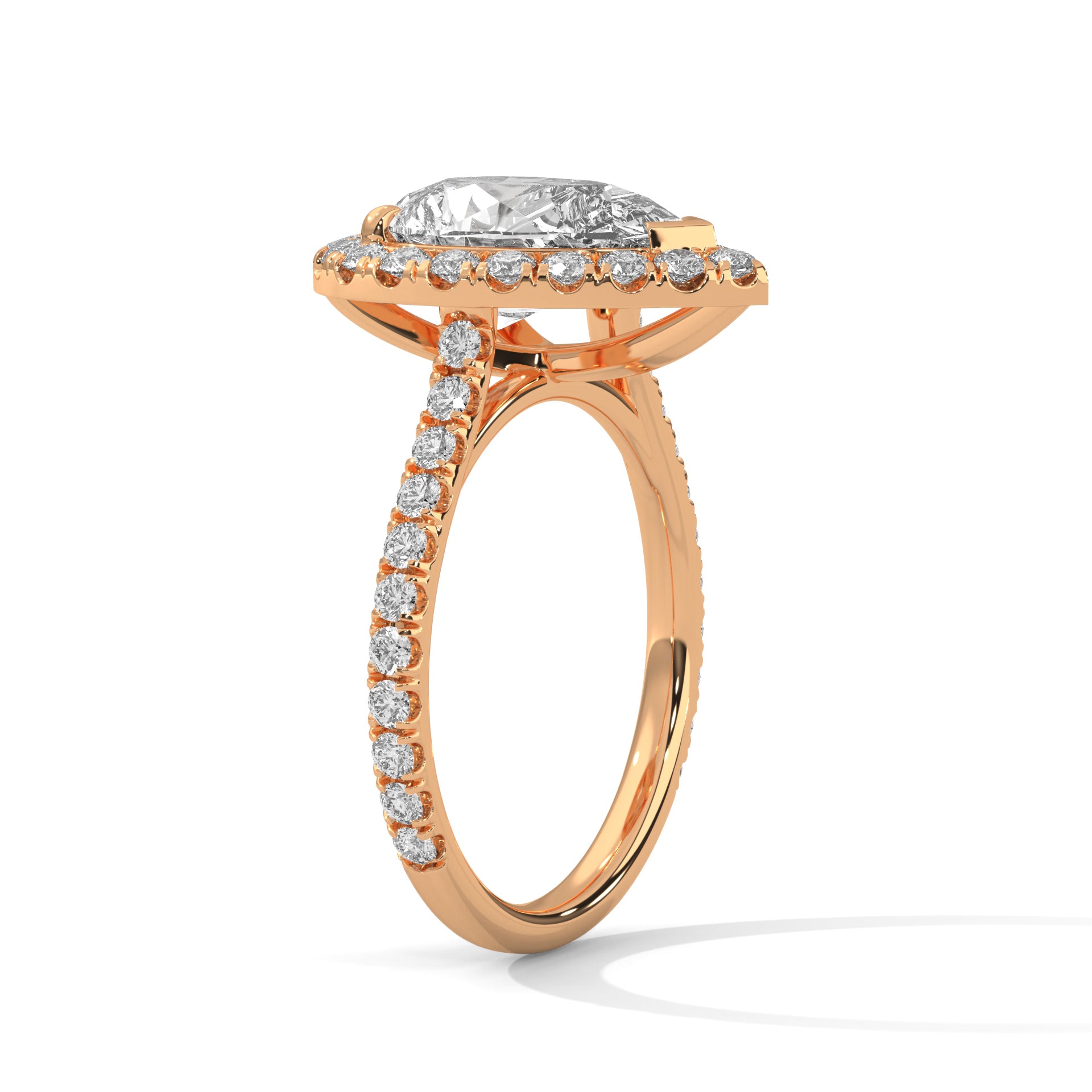 Elizabeth Halo  Ring