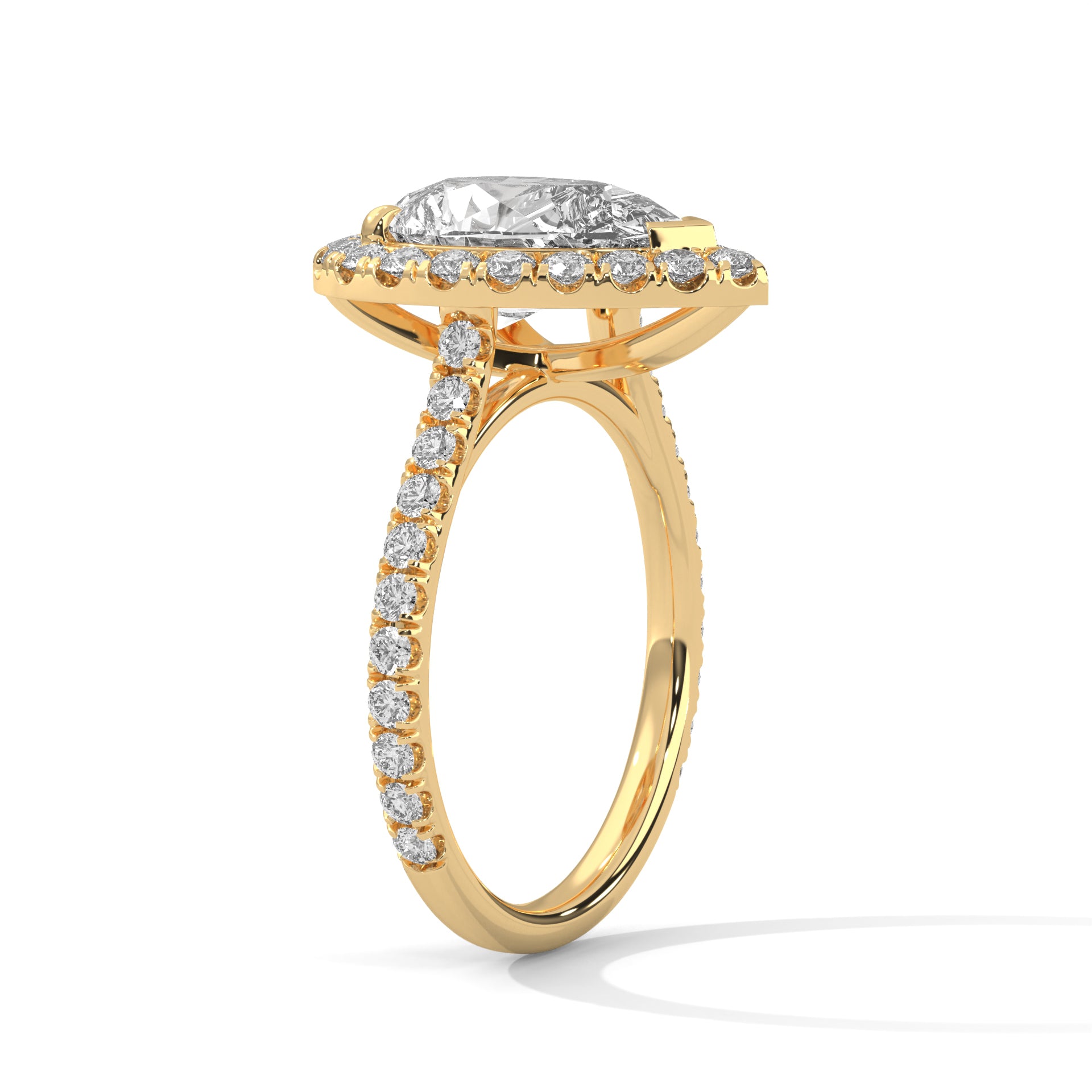 Elizabeth Halo  Ring
