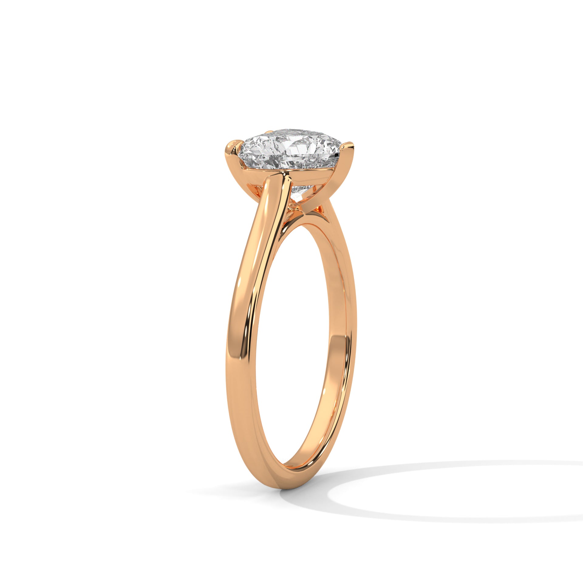 Aura Solitaire Ring