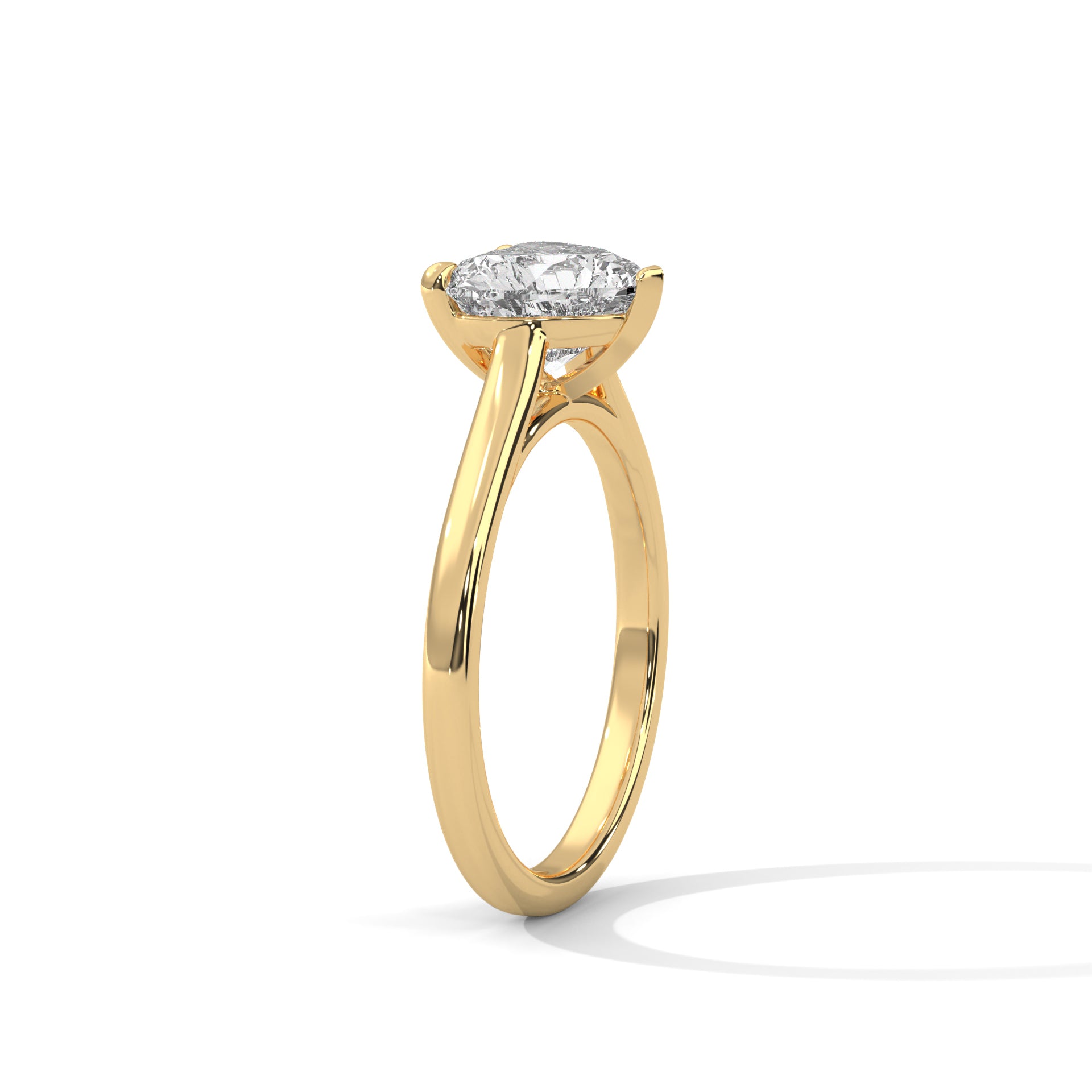 Aura Solitaire Ring