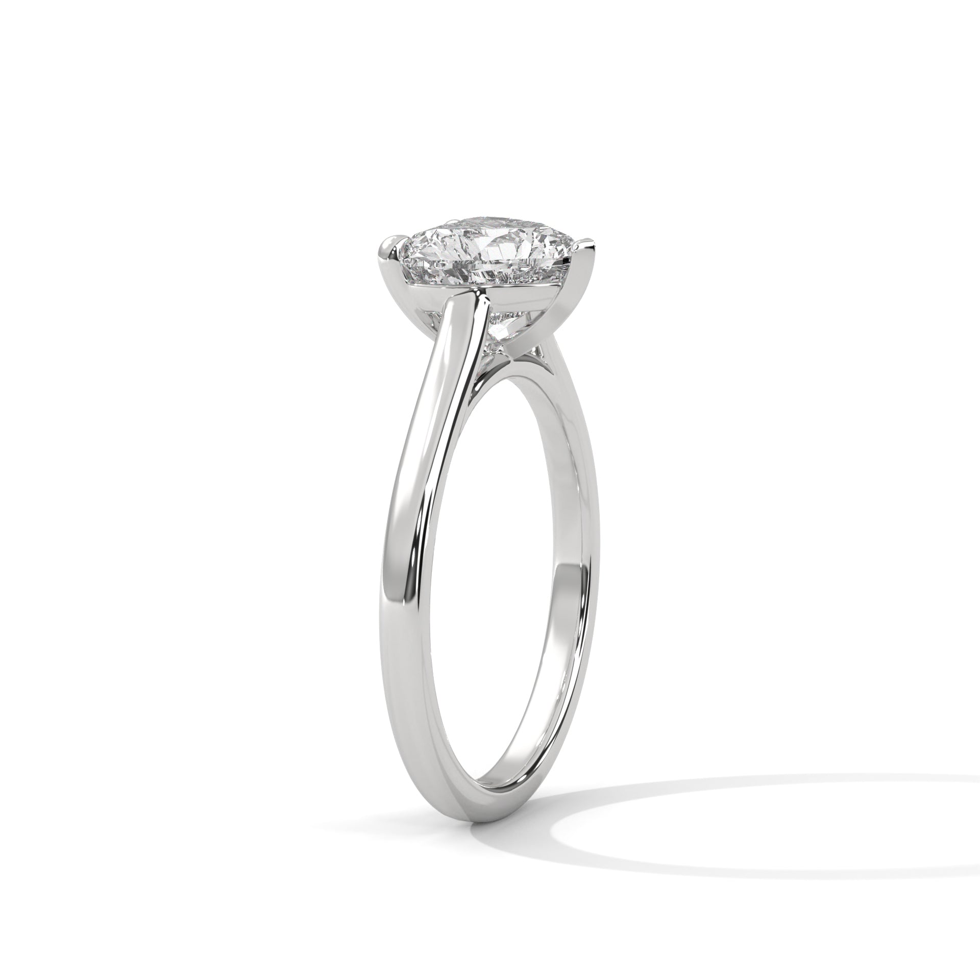 Aura Solitaire Ring