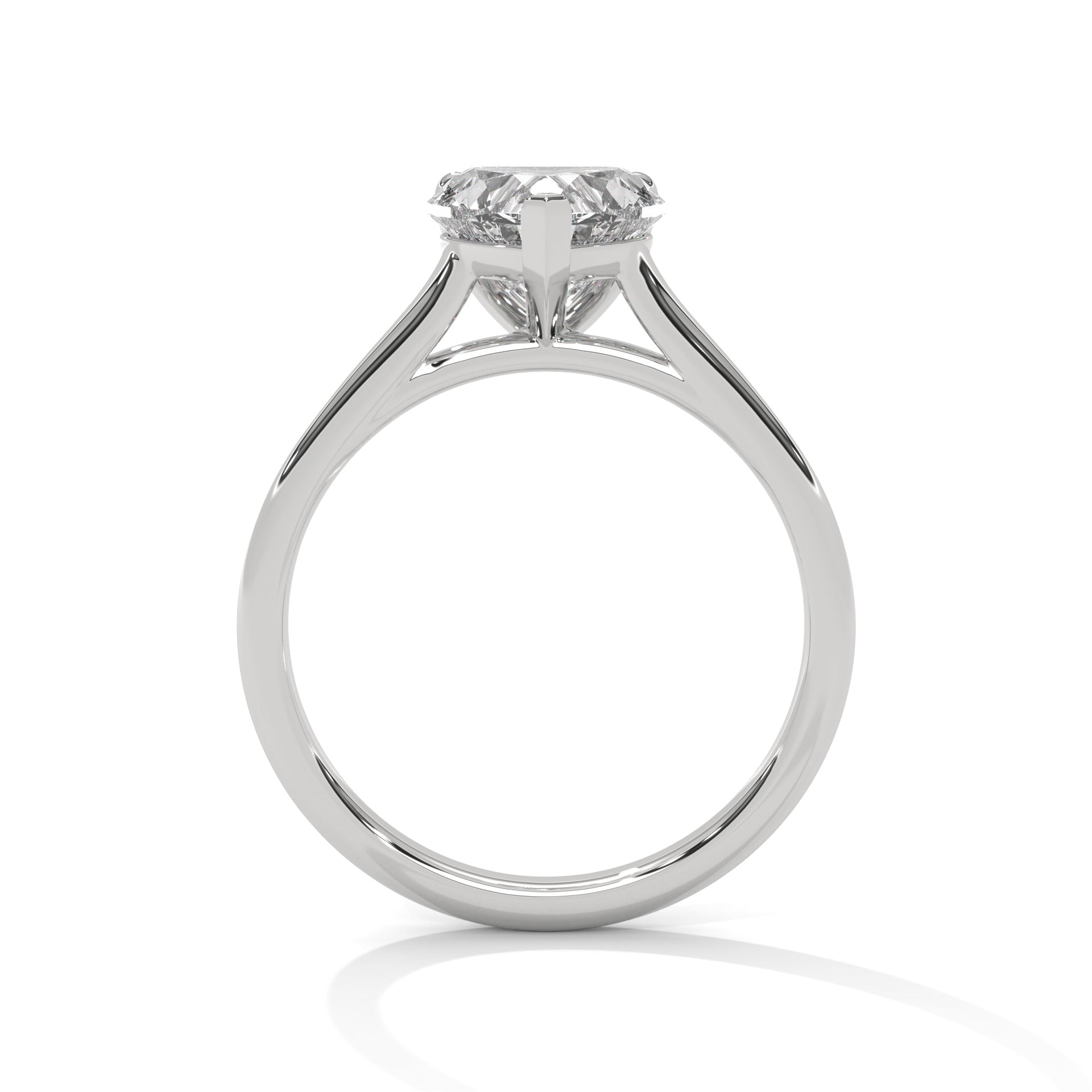 Aura Solitaire Ring