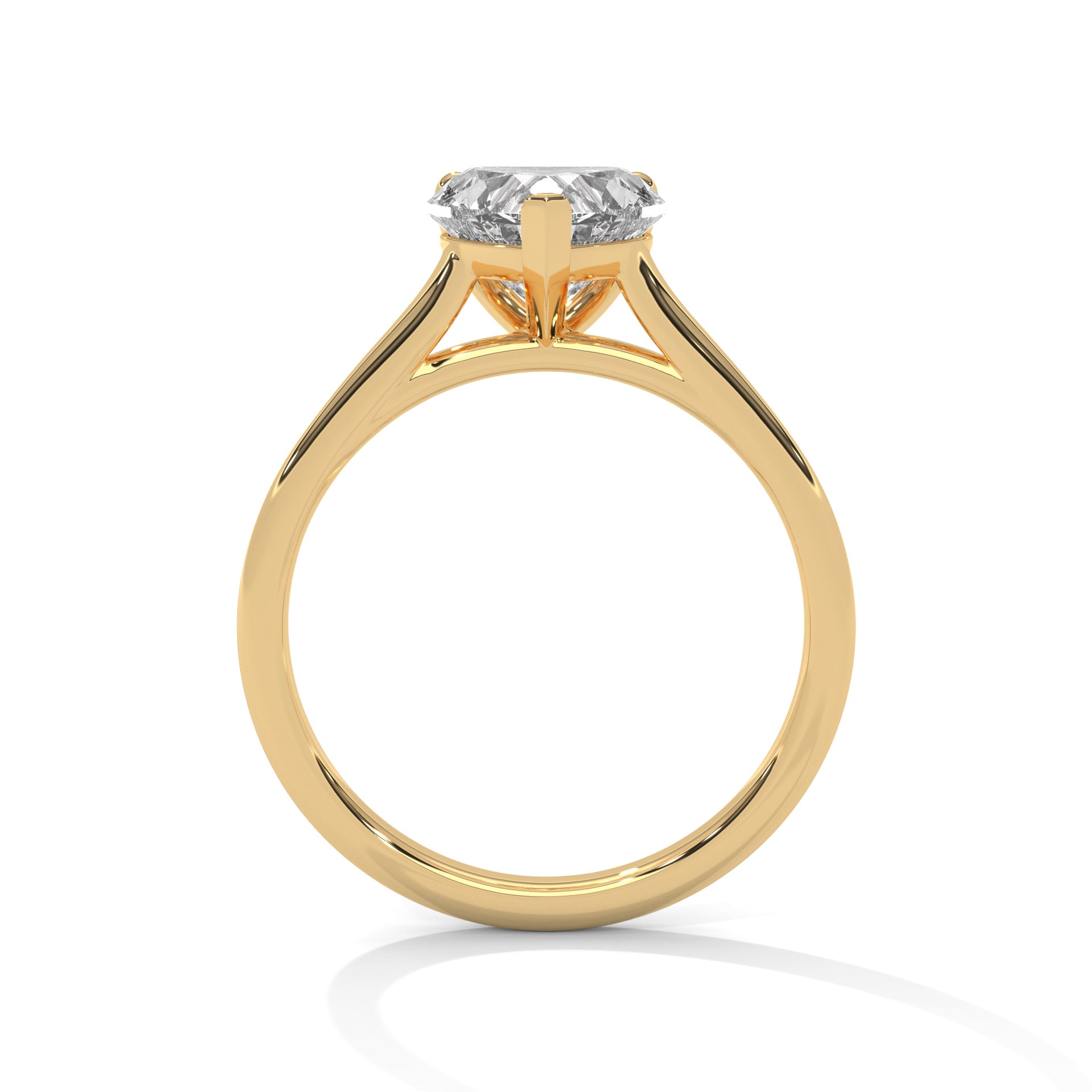 Aura Solitaire Ring