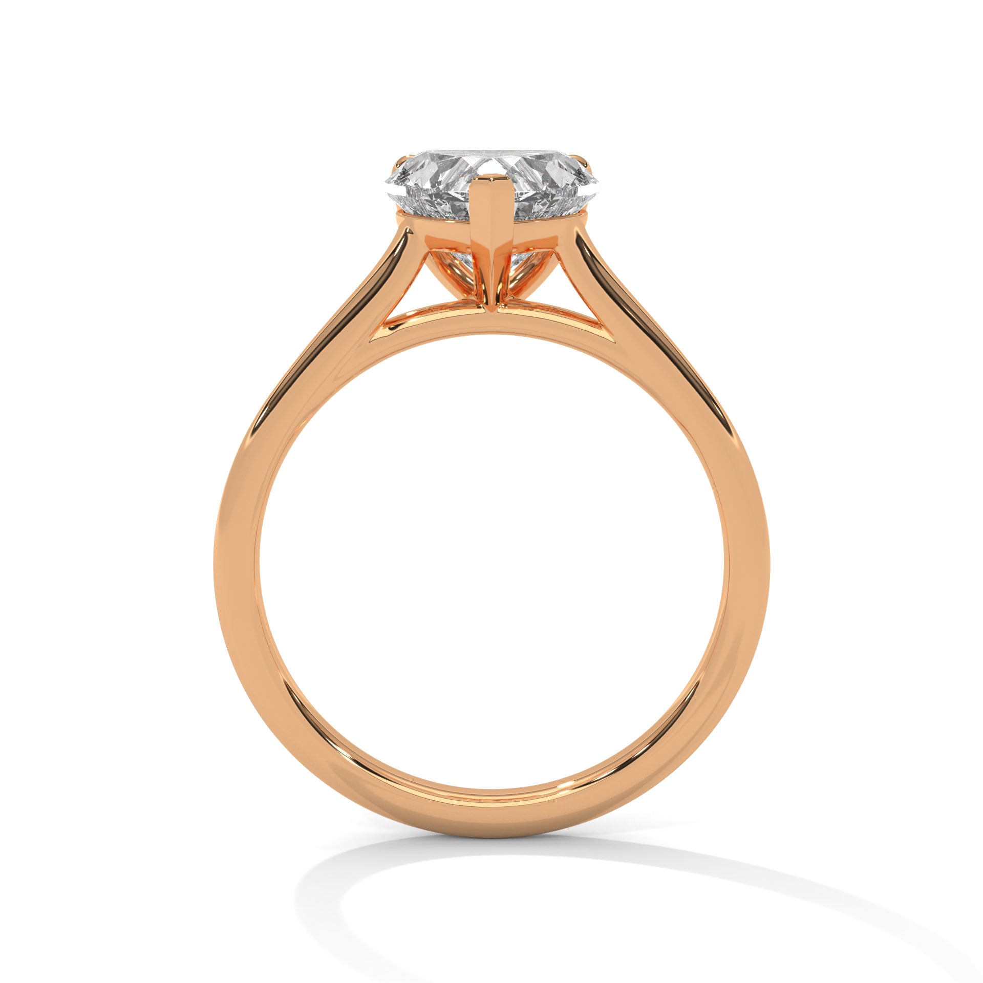 Aura Solitaire Ring