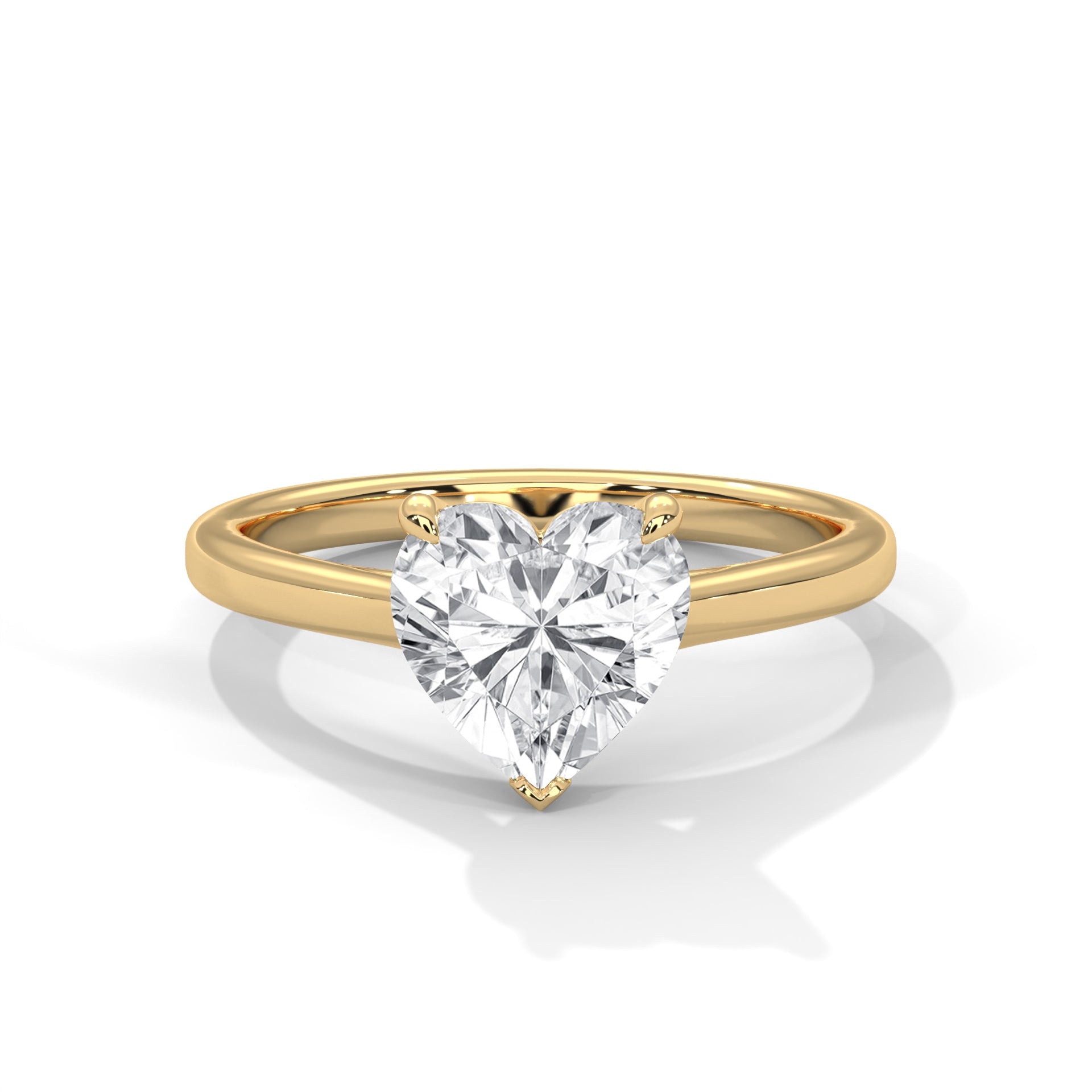 Aura Solitaire Ring