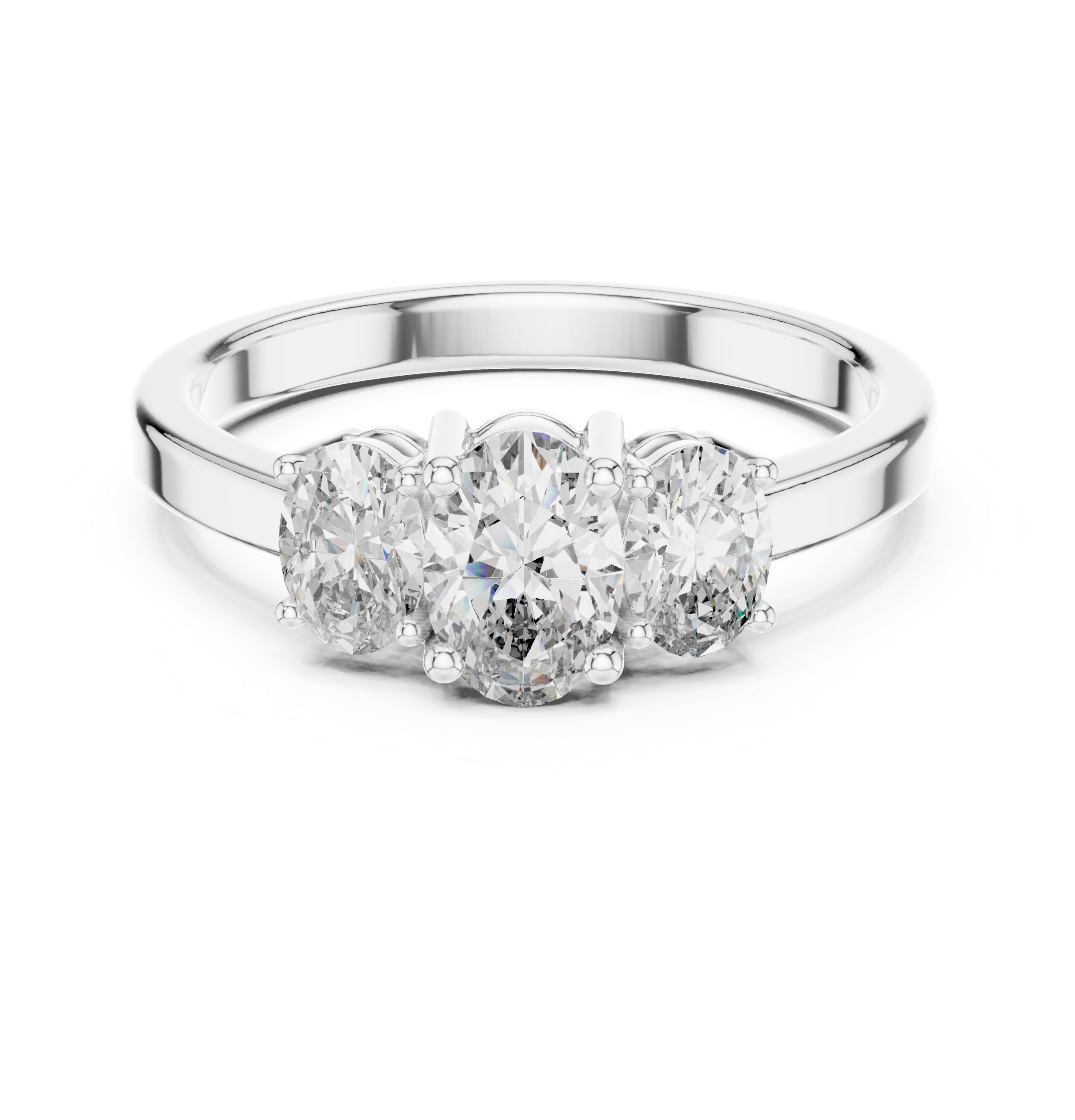 Isabella Three Stone Ring