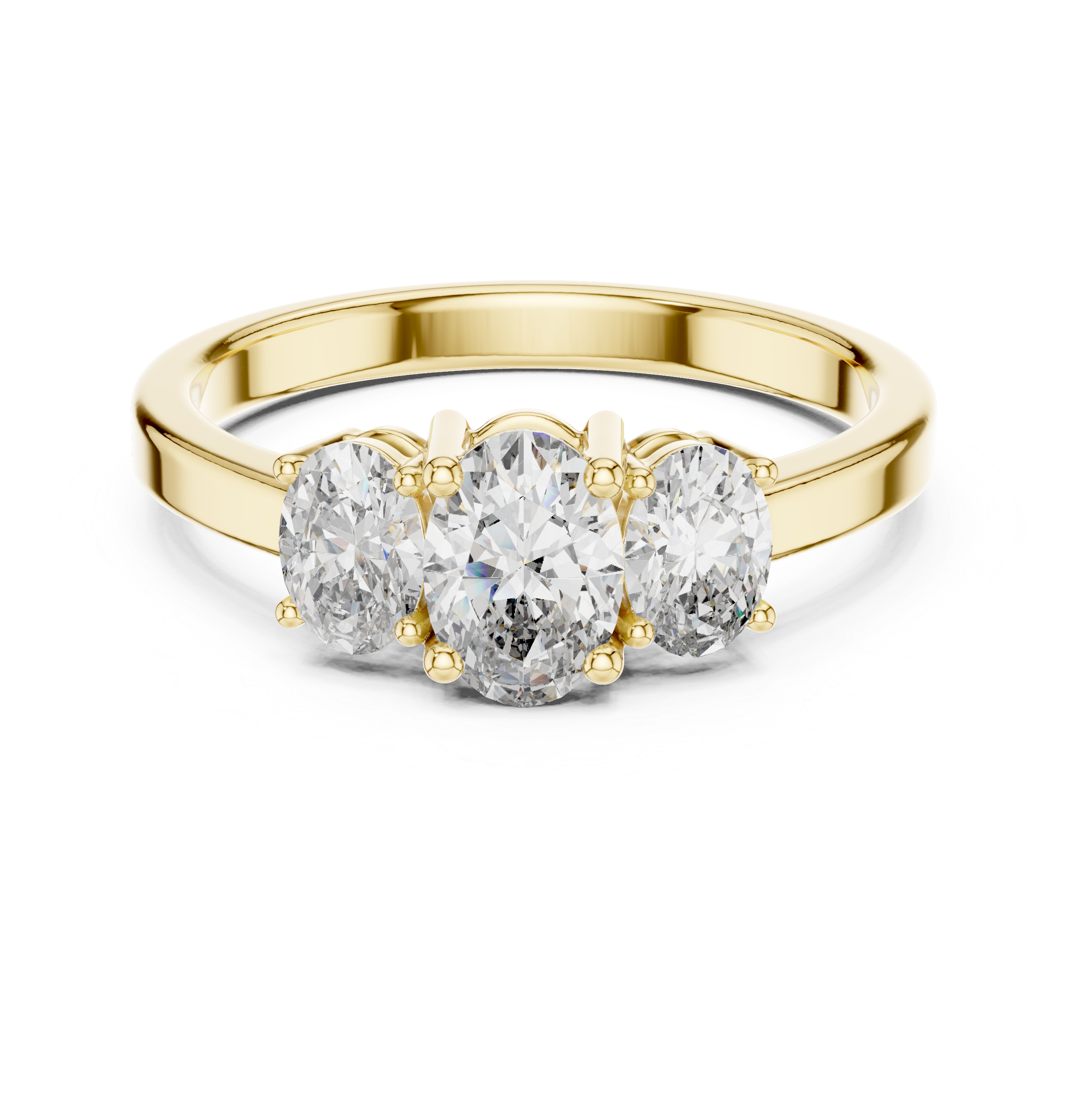 Isabella Three Stone Ring