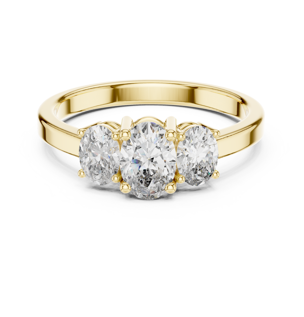 Isabella Three Stone Ring