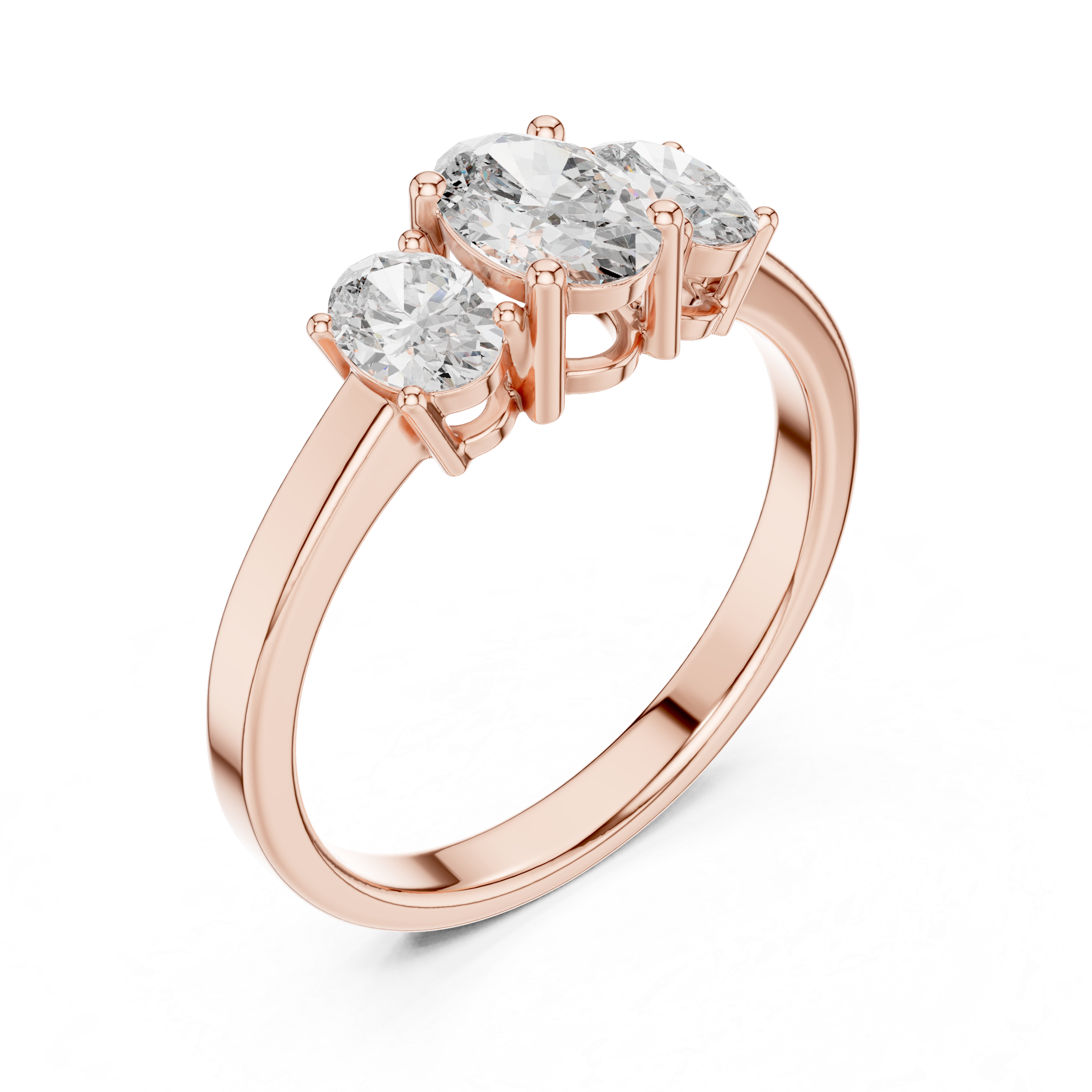 Isabella Three Stone Ring
